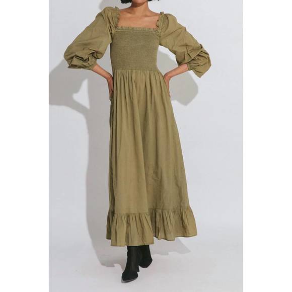 CLEOBELLA Dresses & Skirts - NEW CLEOBELLA lennox ankle dress in olive